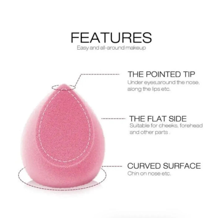 O.TWO.O SOFT & SMOOTH MICROFIBER BEAUTY BLENDER - The Body Essential