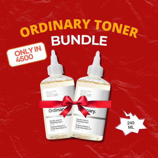 PAIR OF 2 The Ordinary Glycolic Acid 7% Toning Solution - Exfoliate & Brighten