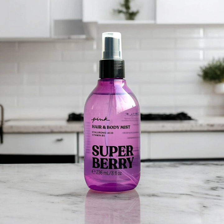 Pink Hair & Body Mist ( 236ml ) - The Body Essential