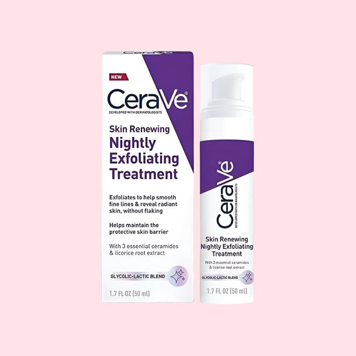 CeraVe Skin Renewing Nightly Exfoliating Treatment - The Body Essential