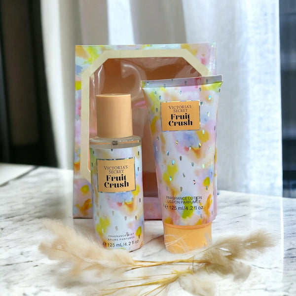 VICTORIA SECRET Fruit Crush Body Lotion & Mist Set - The Body Essential