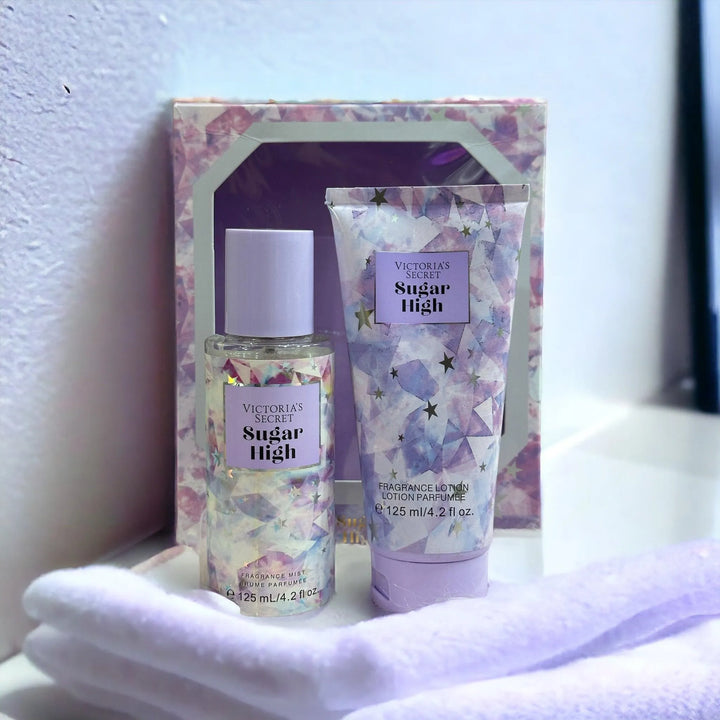 VICTORIA SECRET Sugar High Body Lotion & Mist Set - The Body Essential