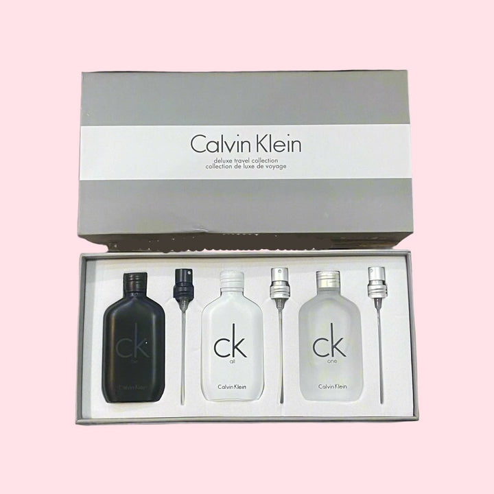 Calvin Klein Perfume Set 3 Pcs ( Original Leftovers ) - The Body Essential