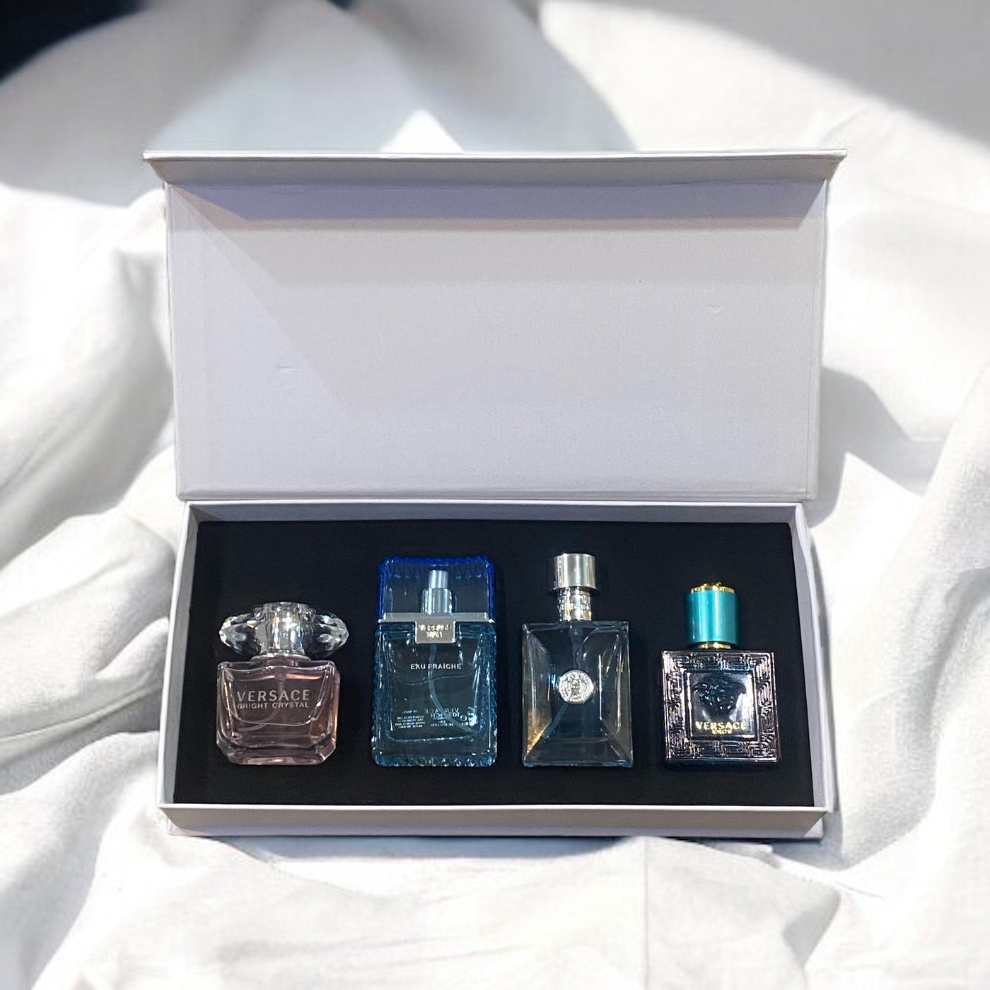 VERSACE Perfume Set 4 Pcs ( Original Leftovers )