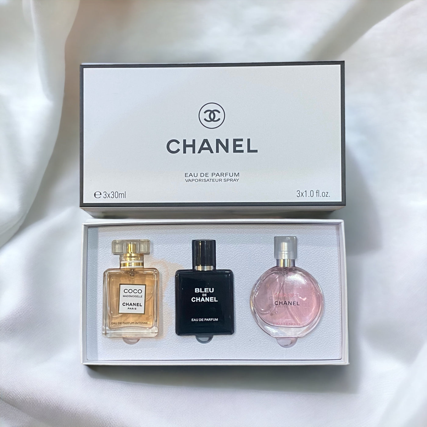 CHANEL Perfume Set 3 Pcs ( Original Leftovers )