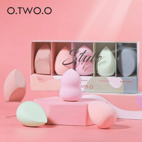 O.TWO.O Micro Fiber Beauty Blenders PACK OF 5 - The Body Essential