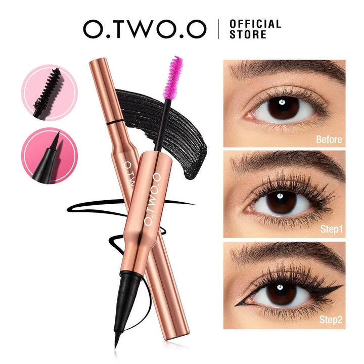 O.TWO.O 2 IN 1 CHARMING EYE EYELINER MASCARA - The Body Essential