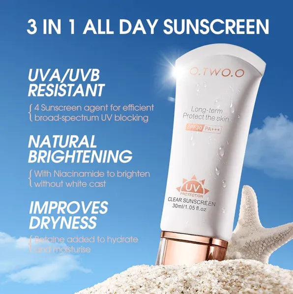 O.TWO.O SPF 30 SUNSCREEN - The Body Essential