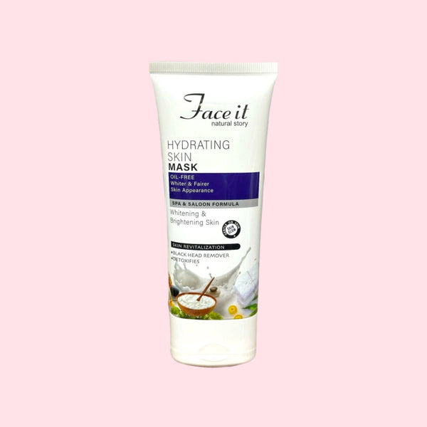 Face It Hydrating Skin Mask - Deep Moisturizing, Brightening & Revitalizing Formula - The Body Essential