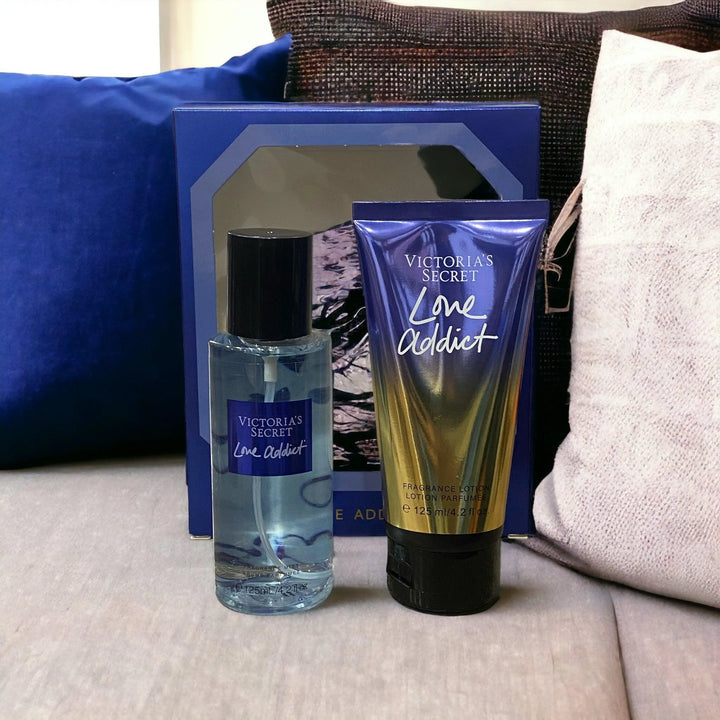 VICTORIA SECRET Love Addict Body Lotion & Mist Set - The Body Essential