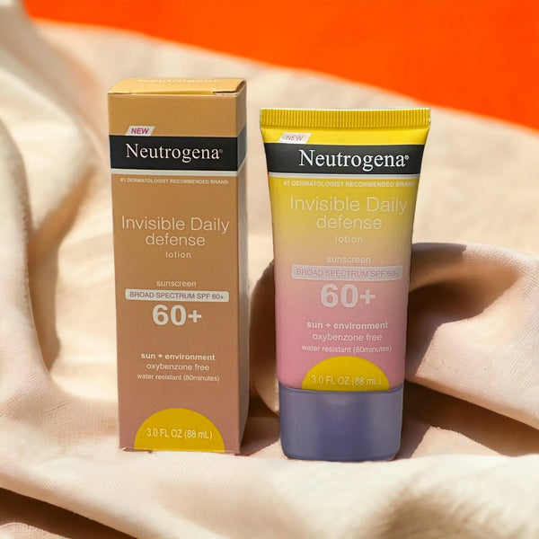 Neutrogena Invisible Daily Defense Lotion Sunscreen SPF 60+ - The Body Essential