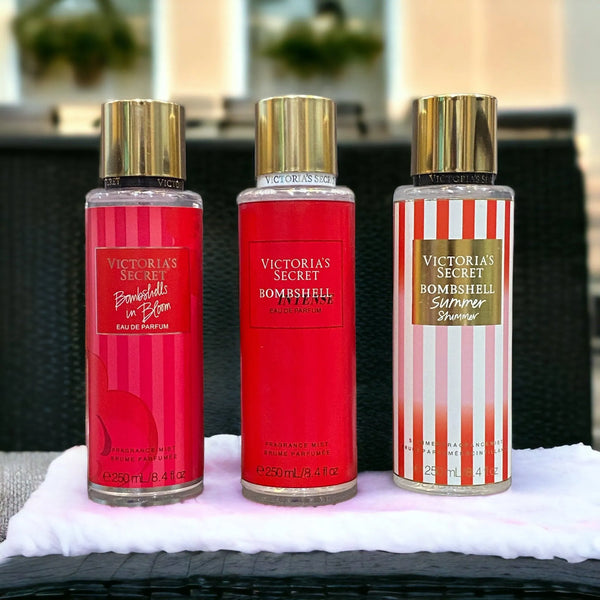 VICTORIA SECRET Bombshell In Bloom, Intense, Summer Shimmer - The Body Essential