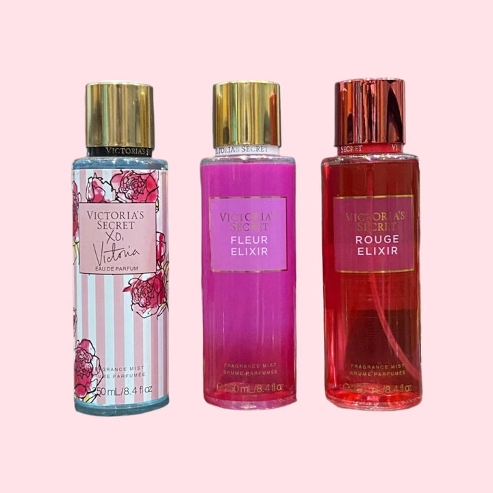 VICTORIA SECRET Xo Victoria, FLEUR ELIXIR, ROUGE ELIXIR - The Body Essential