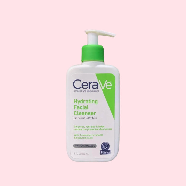 CERAVE HYDRATING FACIAL CLEANSER FOR NORMAL TO DRY SKIN - The Body Essential