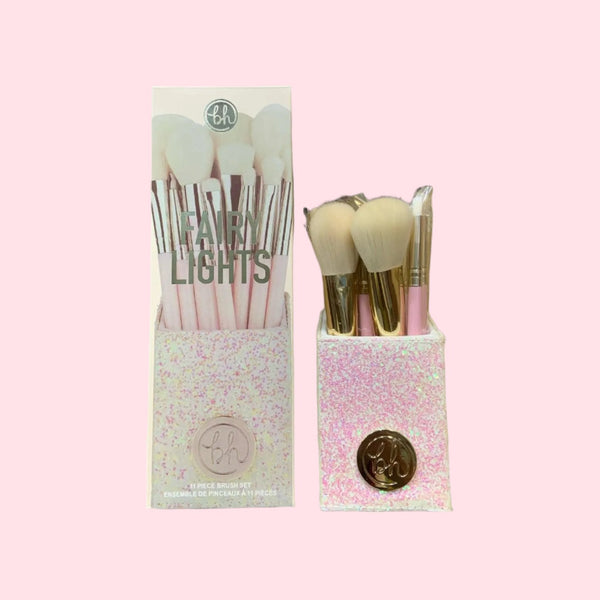 Bh Cosmetics Fairy Lights Brushes Set 11 PCS - The Body Essential