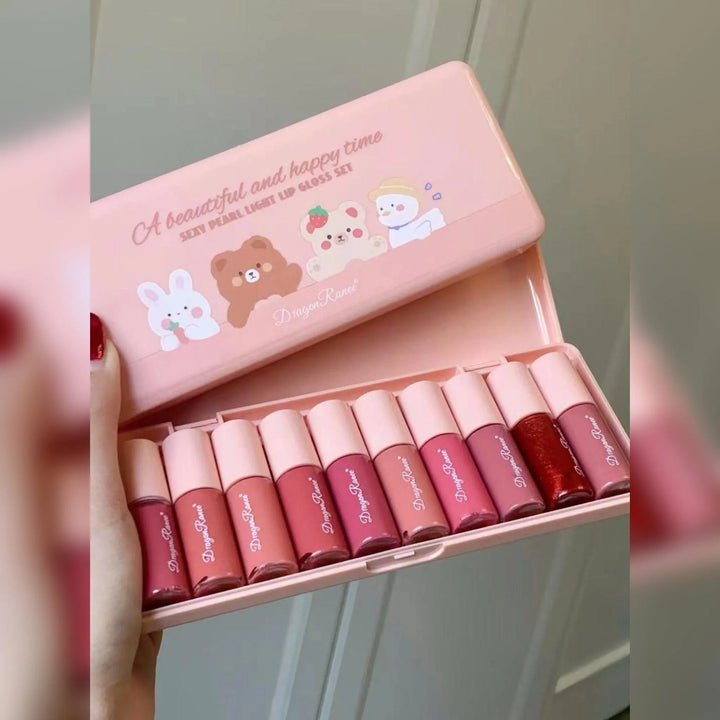 Dragon Ranee Sexy Pearl Light Lipgloss Set - The Body Essential