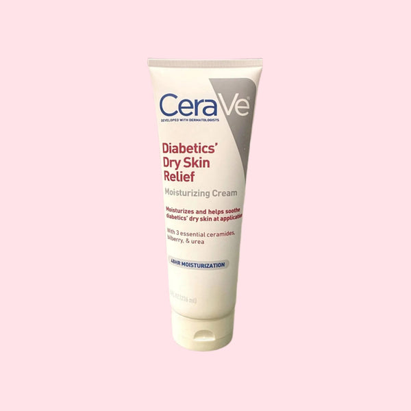 CeraVe Diabetics’ Dry Skin Relief Moisturizing Cream - The Body Essential