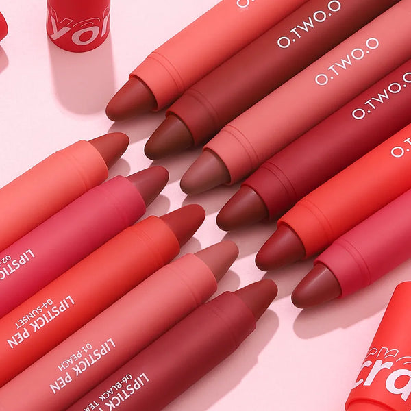 O.TWO.O VELVET MATTE LIPSTICK PEN (CRAYON) - The Body Essential