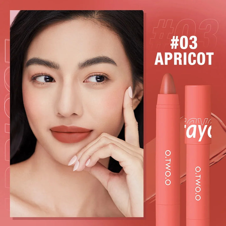 O.TWO.O VELVET MATTE LIPSTICK PEN (CRAYON) - The Body Essential