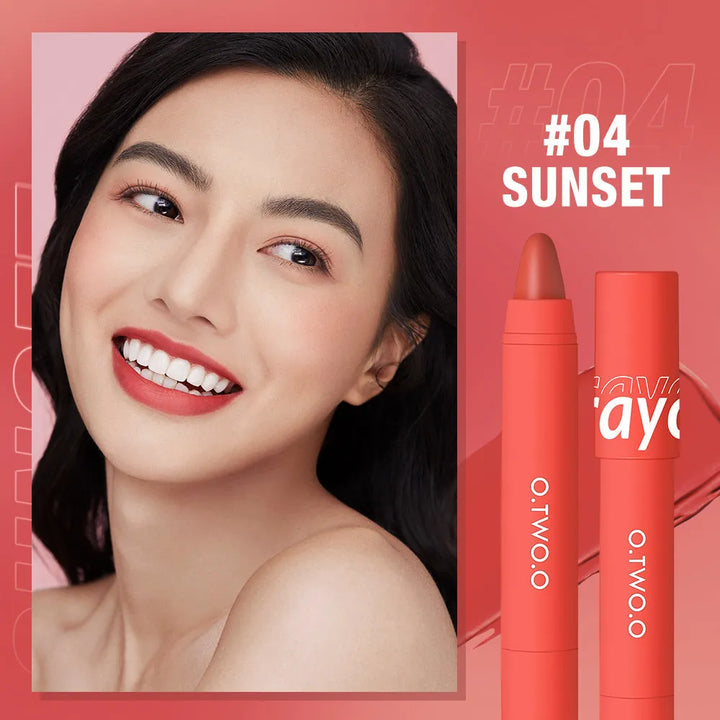 O.TWO.O VELVET MATTE LIPSTICK PEN (CRAYON) - The Body Essential