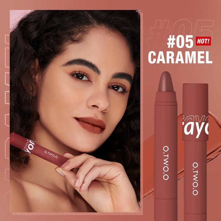 O.TWO.O VELVET MATTE LIPSTICK PEN (CRAYON) - The Body Essential