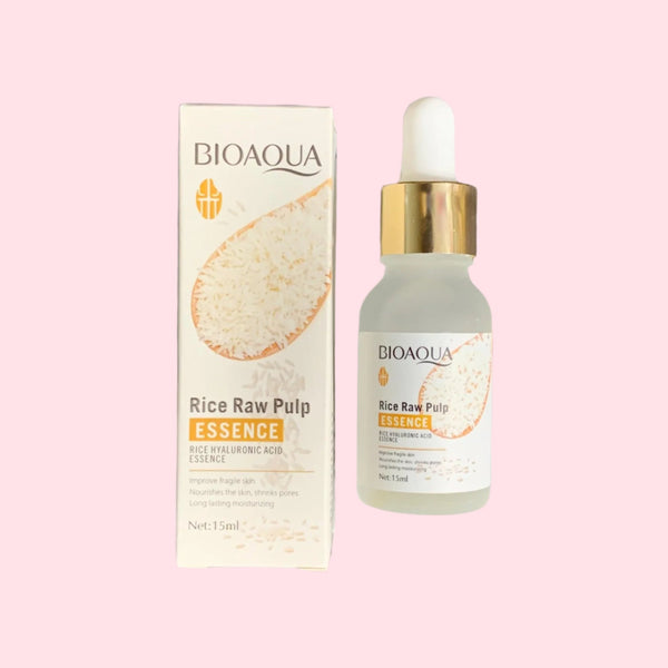 Bioaqua Rice Raw Pulp Essence - The Body Essential