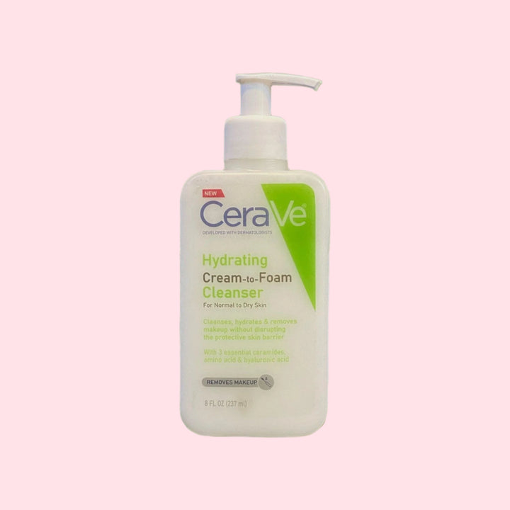 CeraVe Hydrating Cream-to-Foam Cleanser - The Body Essential