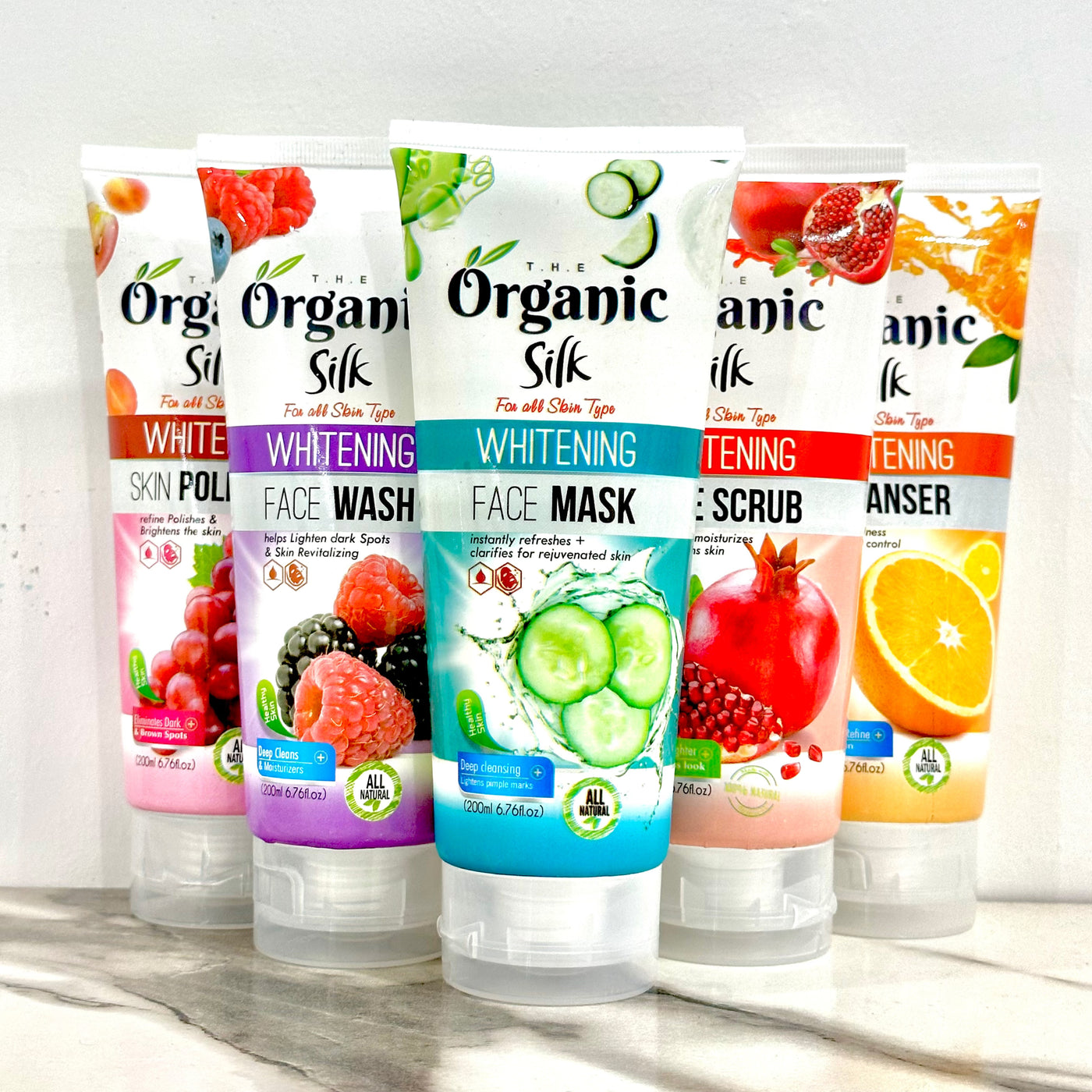 Organic Silk Facial Kit