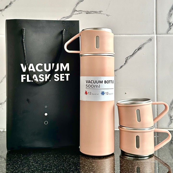 Travel Vacuum Flask Set - The Body Essential