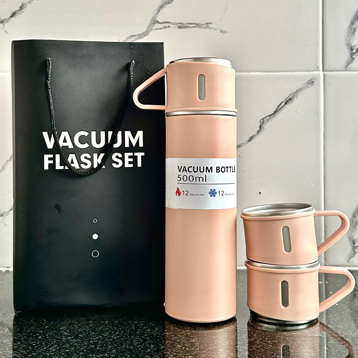 Travel Vacuum Flask Set
