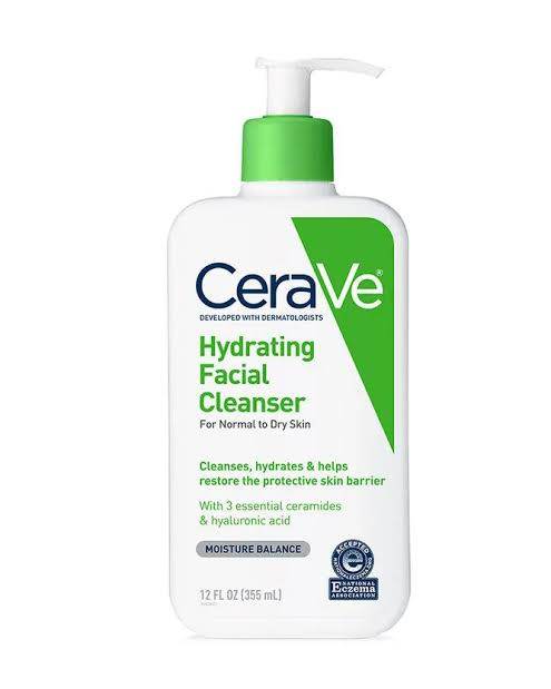CeraVe Hydrating Facial Cleanser 355 mL - The Body Essential
