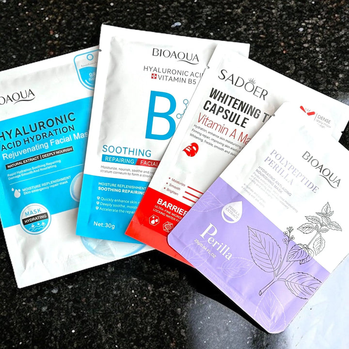 Sheet Masks Pair of 4 - The Body Essential