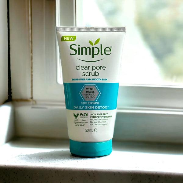 Simple Clear Pore Scrub - The Body Essential