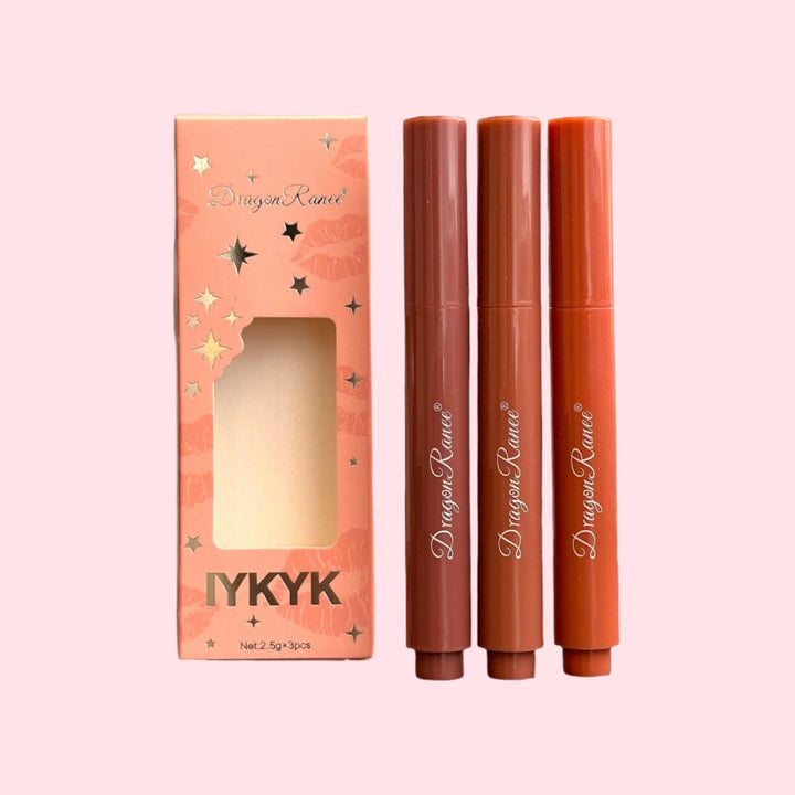 Dragon Ranee pck of 3 Lipstick - The Body Essential