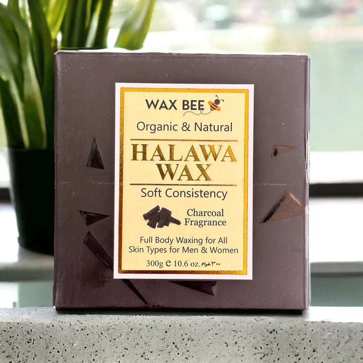 Wax Bee Organic & Natural Halawa Wax – Soft Consistency Full Body Waxing for All Skin Types - The Body Essential