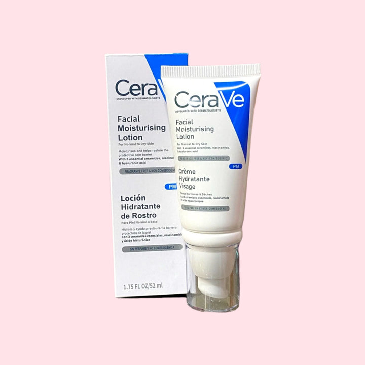 CeraVe PM Facial Moisturising Lotion - The Body Essential