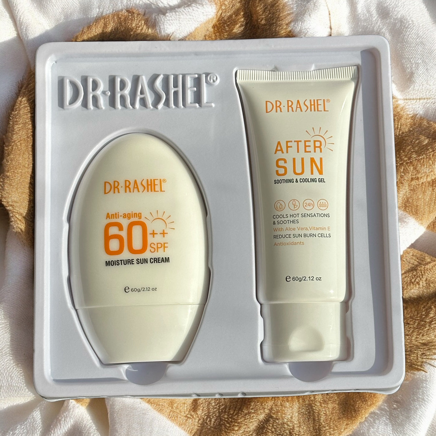 DR RASHEL Hydrating And Anti-Aging Sun Protection Kit Pack Of 2
