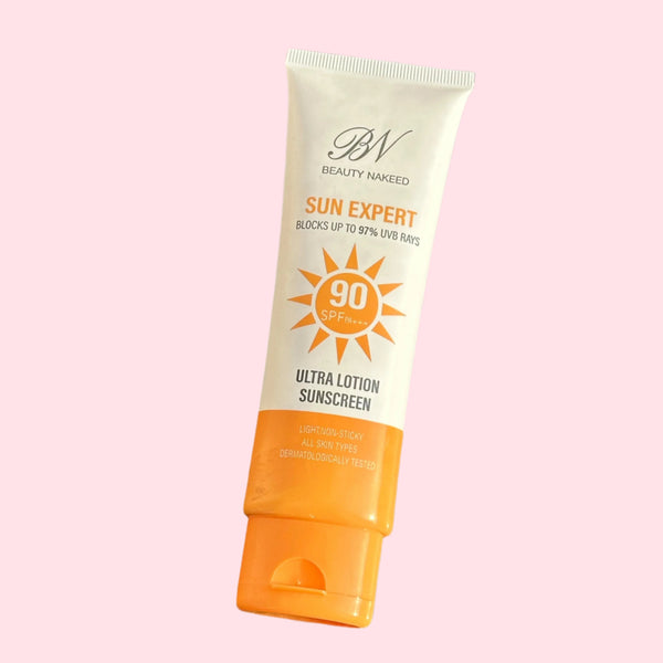 Beauty Nakeed Ultra Lotion Sunscreen SPF 90 - The Body Essential