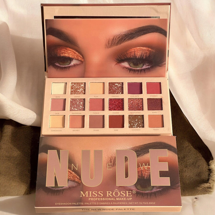 Miss Rose Nude Eyeshadow Palette - The Body Essential