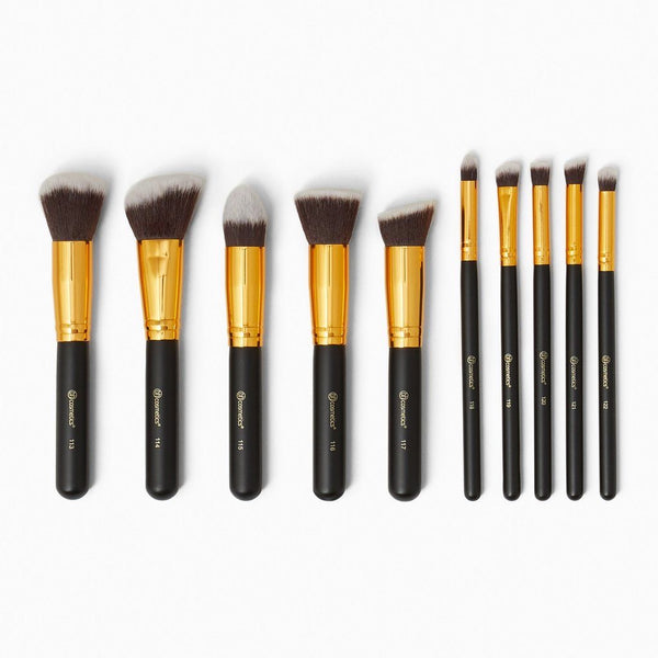 BH Cosmetics Sculpt and Blend Fan Faves 10-Piece Brush Set