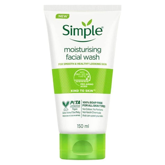 Simple Kind to Skin Moisturising Facial Wash - The Body Essential