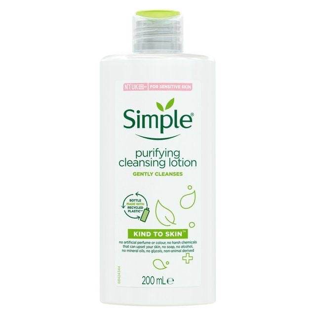 Simple Kind to Skin Purifying Cleansing Lotion - The Body Essential