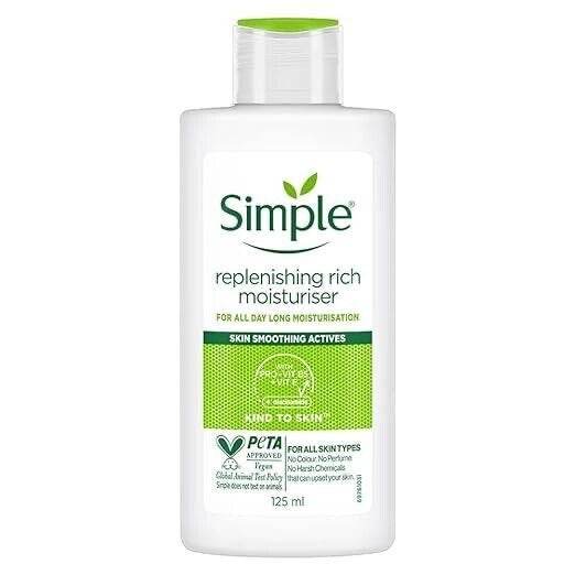 Simple Kind to Skin Replenishing Rich Moisturiser - The Body Essential