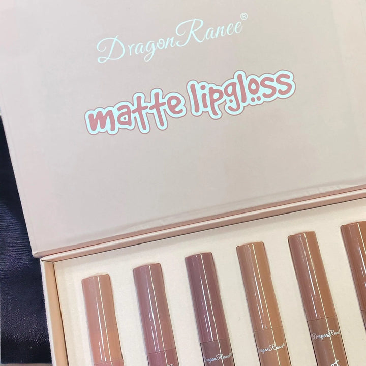 Dragon Ranee 6 Pcs Matte Lipglosses - The Body Essential