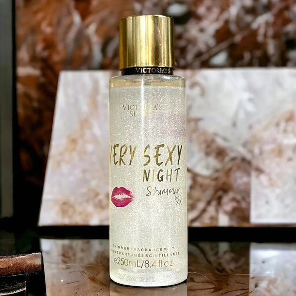 VICTORIA SECRET VERY SEXY NIGHT Shimmer Body Mist - The Body Essential