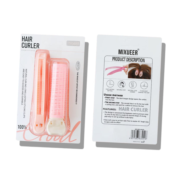 MIXUEER Natural Curling Long-Lasting Styling Clips