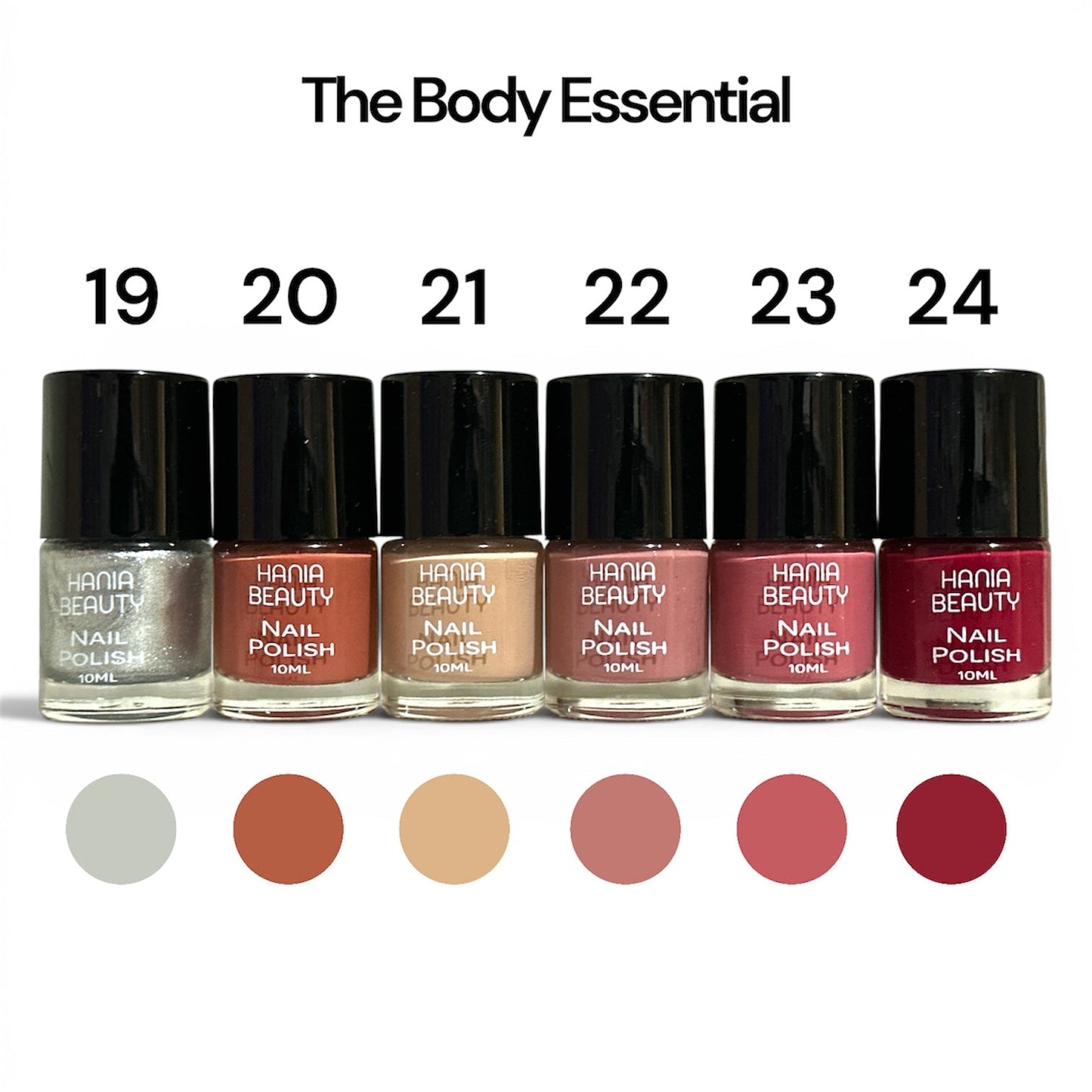 Hania Beauty Nail Polish ( Pair of 3 )