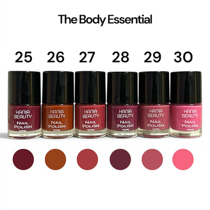 Hania Beauty Nail Polish ( Pair of 3 )