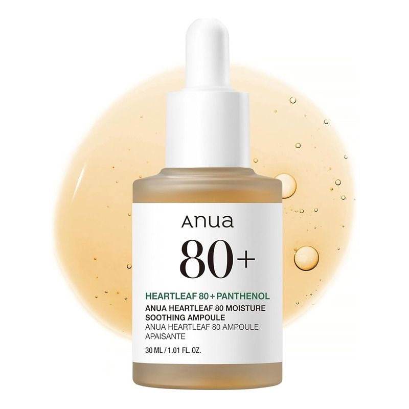 ANUA 80+ Heartleaf 80 + Panthenol Ampoule ( New Packaging ) ( The Saving Spot Sale ) - The Body Essential