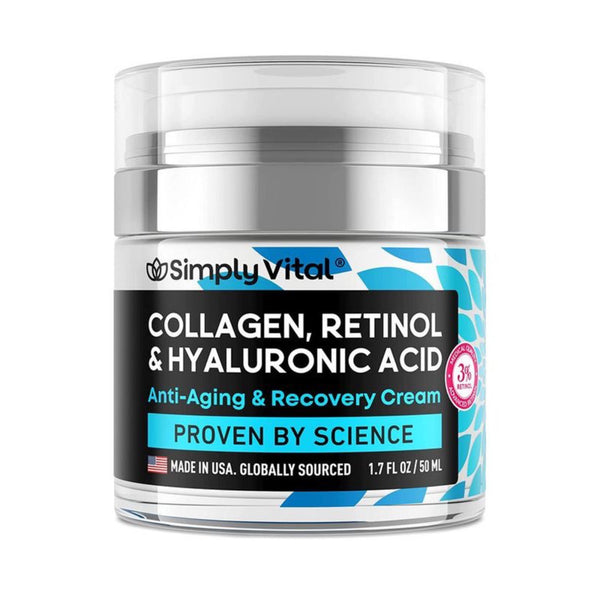 Simply Vital Collagen Retinol & Hyaluronic Acid Day & Night Cream ( The Savings Spot Sale )